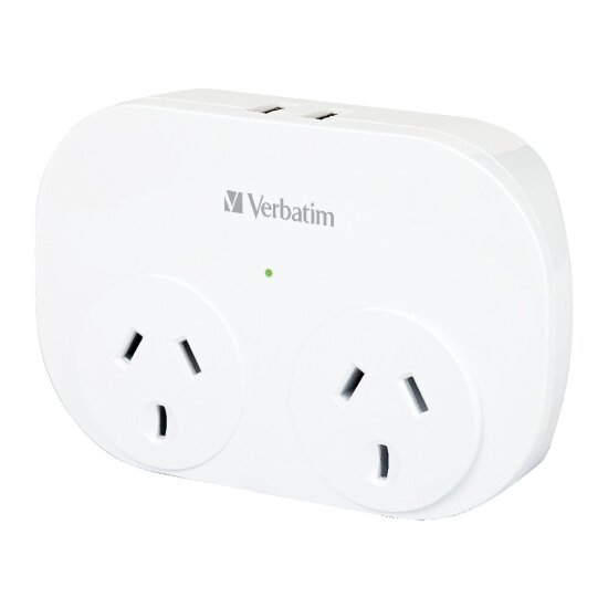 Verbatim Dual USB Surge Protected with Double Adap-preview.jpg
